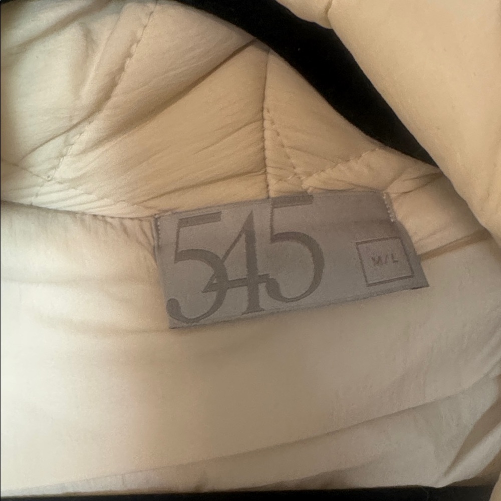 Quilted Cream Long Puffer Jacket Modern Citizen - Picture 4 of 9